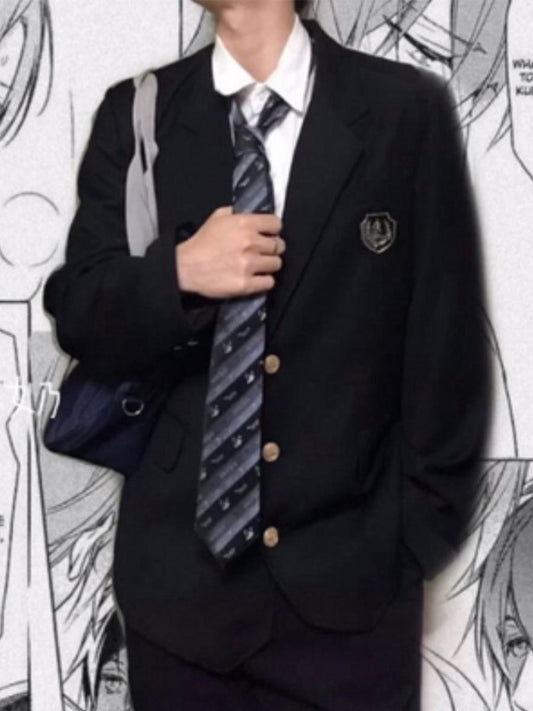JK Pool Too Uniform College Style for Schools Japanese Style Jacket