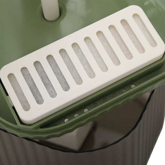 Japan Cat Water Fountain Automatic Circulation Pet Drinking Water Feeder Integrated Flowing Live Water Cat Bowl Cat Food Bowl Cat