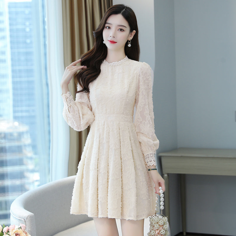 Women's Spring Clothing Tall Wearing Elegant Black Lace