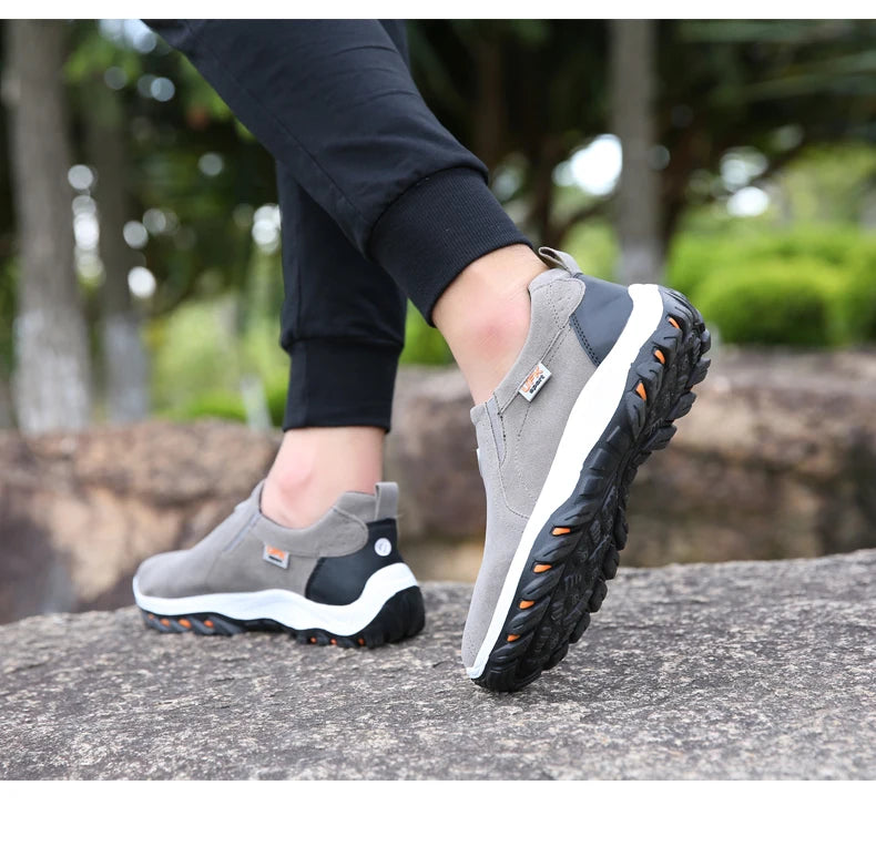 2024 New Casual Men's Sports Shoes Outdoor Walking Loafers Comfortable Shoes Fashionable and Lightweight Plus Size 38-50