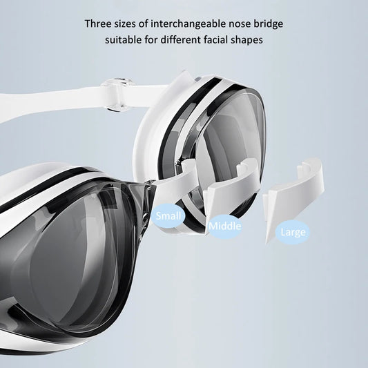 Brand Myopia Swimming Goggles Women Men Small Frame Pool Optical Glasses HD Anti Fog Eyewear Swimming Equipm Diopter -2.0~-6.0