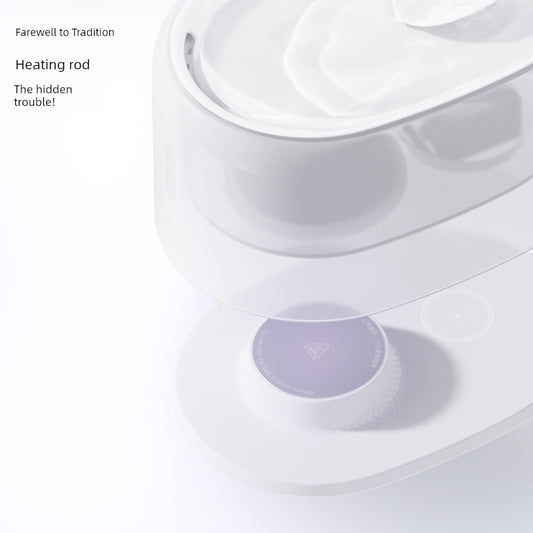 Meoof White Moonlight Constant Temperature Water Dispenser Cat Cat Automatic Circulation Sensor Flowing Water Pet Drinking Water Apparatus