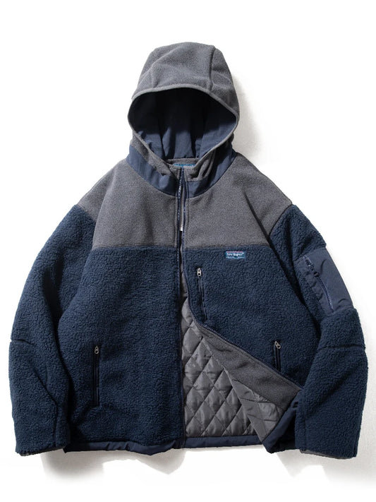 Oversize Lamb Fleece Cotton Jackets for Men Autumn Winter Warm Thick Loose Casual Hooded Cotton Padded Jackets Coats Youth Male