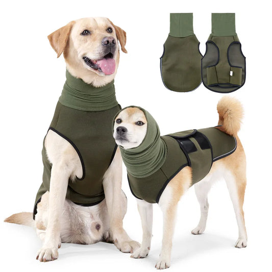 Dog Anxiety Vest Pet Dog Anxiety Jacket Reflective Vest For Small Medium Large Dog Clothes Shirt Pets Accessories XS-3XL