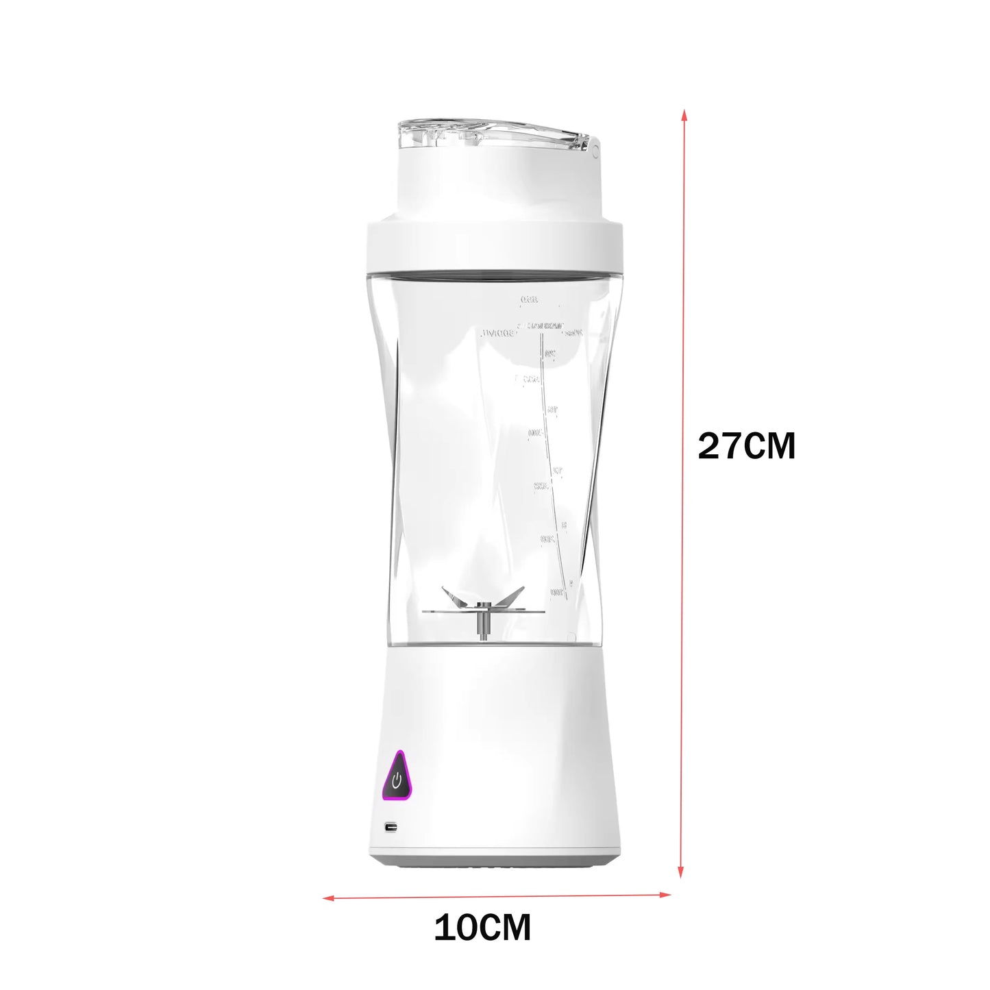 700ml Portable Blender for Shakes and Smoothies Personal Size BPA Free Rechargeable Juicer Cup 360W Powerful Blend for Kitchen