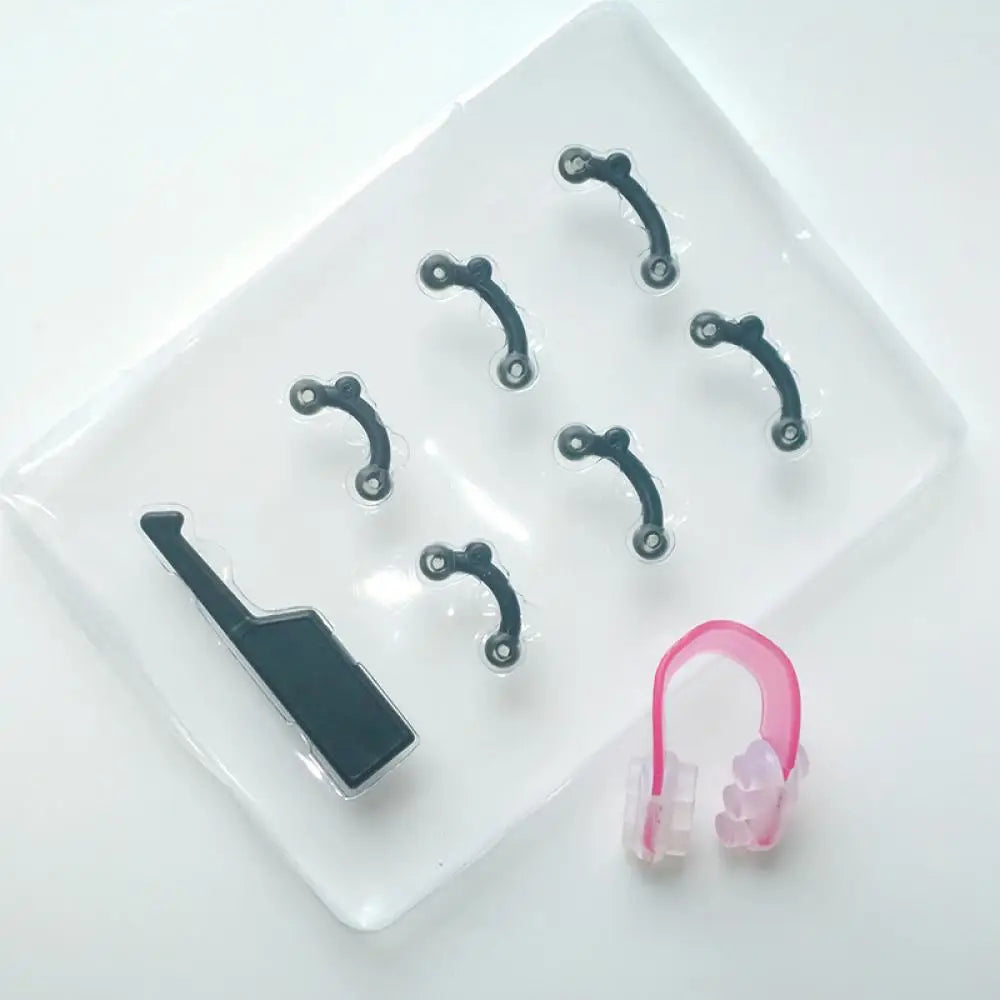 1 Set Beauty Nose Up Lifting Shaping Clip Clipper Shaper Bridge Straightening 3 Size Nose Clip Corrector Massage Tool No Pain