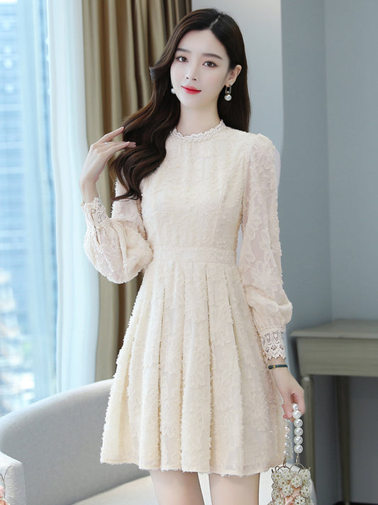 Women's Spring Clothing Tall Wearing Elegant Black Lace