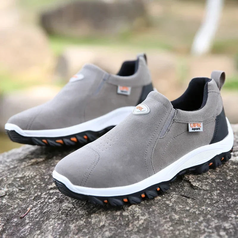 2024 New Casual Men's Sports Shoes Outdoor Walking Loafers Comfortable Shoes Fashionable and Lightweight Plus Size 38-50