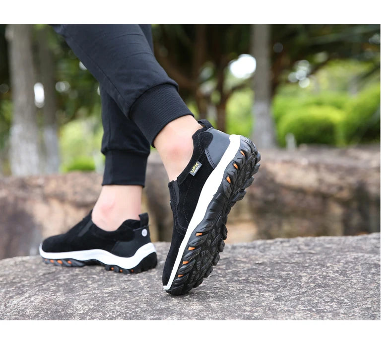 2024 New Casual Men's Sports Shoes Outdoor Walking Loafers Comfortable Shoes Fashionable and Lightweight Plus Size 38-50