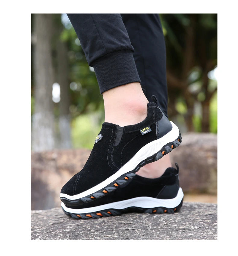 2024 New Casual Men's Sports Shoes Outdoor Walking Loafers Comfortable Shoes Fashionable and Lightweight Plus Size 38-50