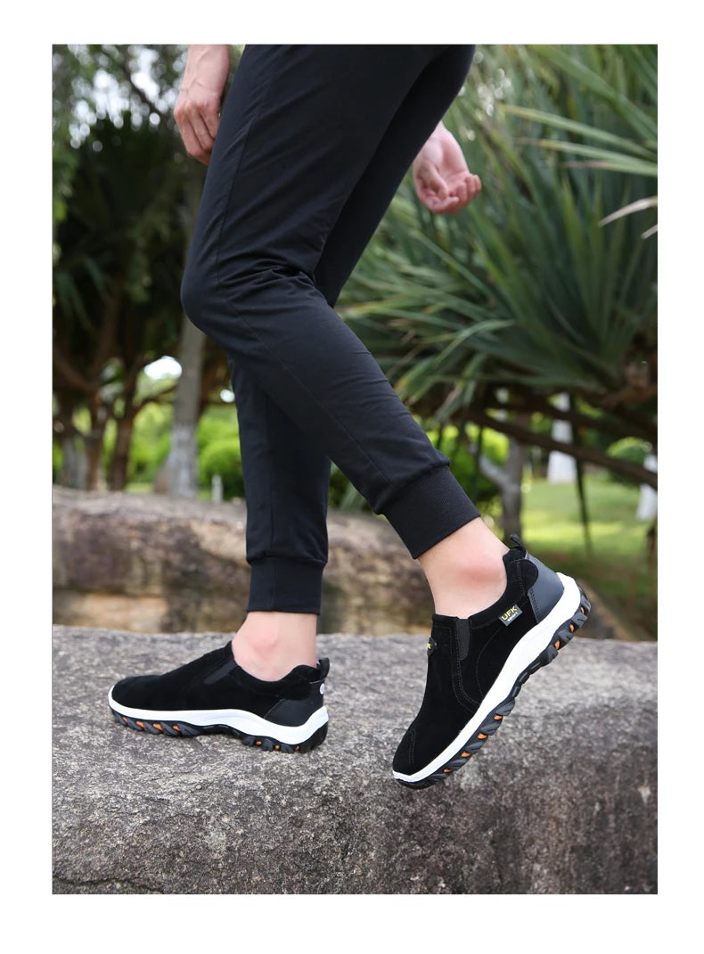 2024 New Casual Men's Sports Shoes Outdoor Walking Loafers Comfortable Shoes Fashionable and Lightweight Plus Size 38-50