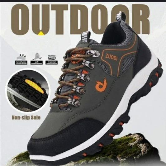 Men Hiking Shoes New Outdoor Casual Sneakers Comfortable Lightweight Shoes for Men Flats Large Sized 48 Walking Sneakers