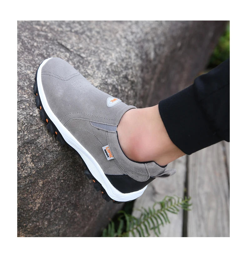 2024 New Casual Men's Sports Shoes Outdoor Walking Loafers Comfortable Shoes Fashionable and Lightweight Plus Size 38-50