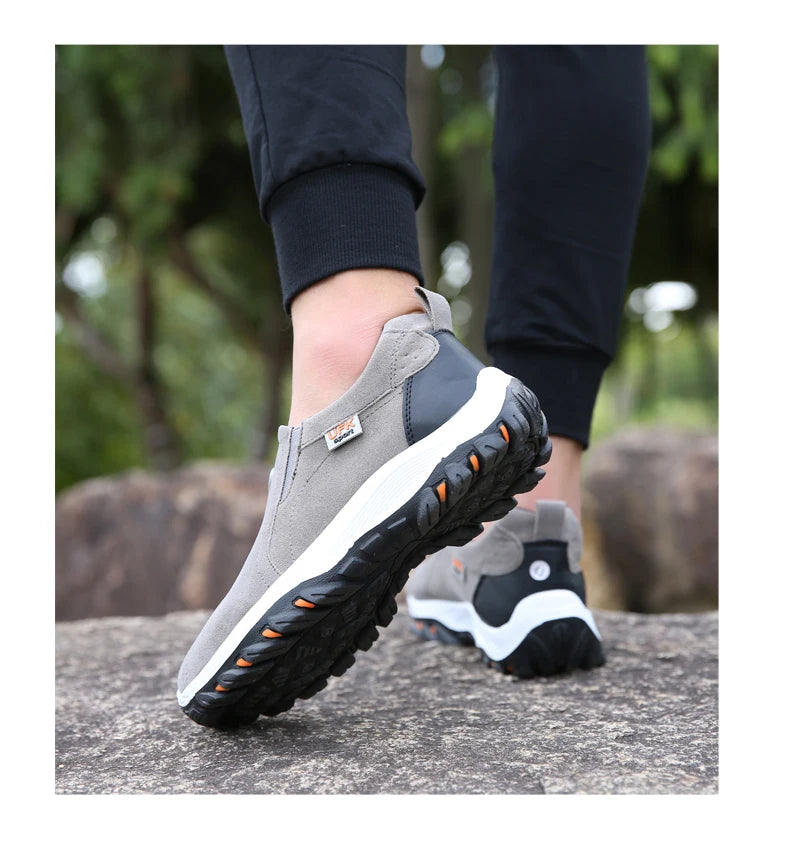 2024 New Casual Men's Sports Shoes Outdoor Walking Loafers Comfortable Shoes Fashionable and Lightweight Plus Size 38-50