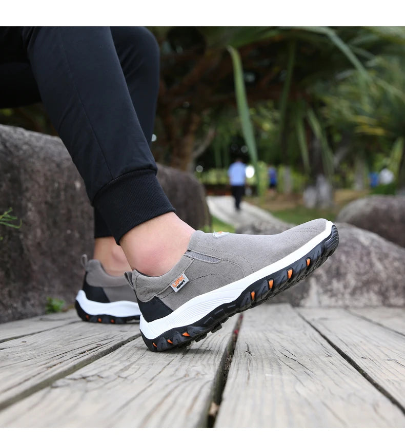 2024 New Casual Men's Sports Shoes Outdoor Walking Loafers Comfortable Shoes Fashionable and Lightweight Plus Size 38-50