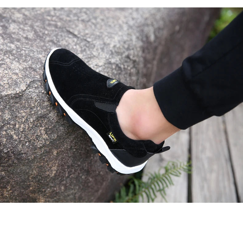2024 New Casual Men's Sports Shoes Outdoor Walking Loafers Comfortable Shoes Fashionable and Lightweight Plus Size 38-50